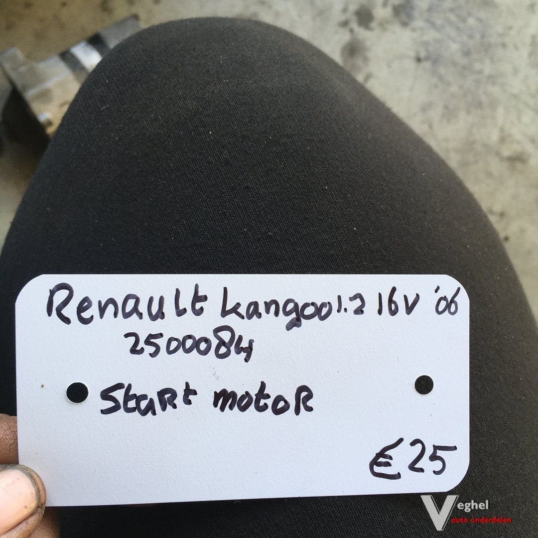 Renault Kango 1.2 16v 2006  2500084  Startmotor