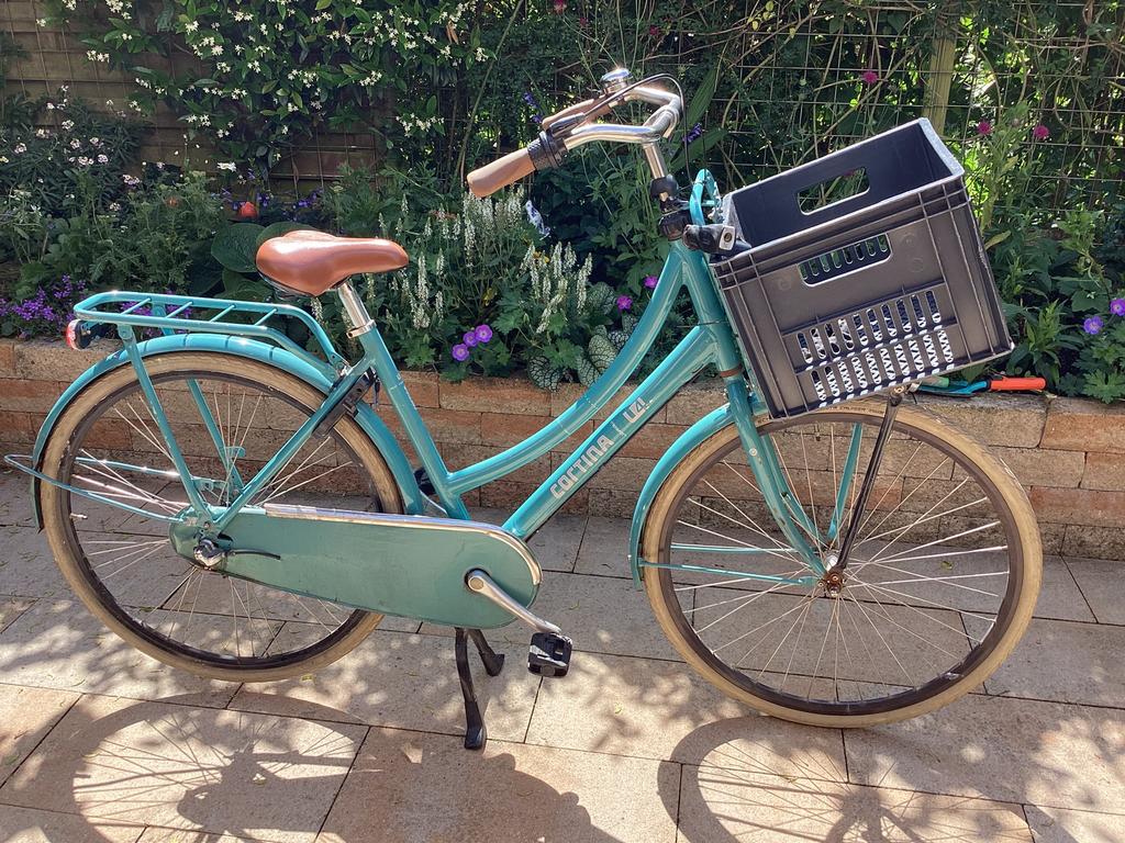 LEUKE CORTINA-FIETS VOOR LEUK BOD, Fietsen en Brommers, Fietsen | Meisjes, Terugtraprem, Gebruikt, Versnellingen, Ophalen