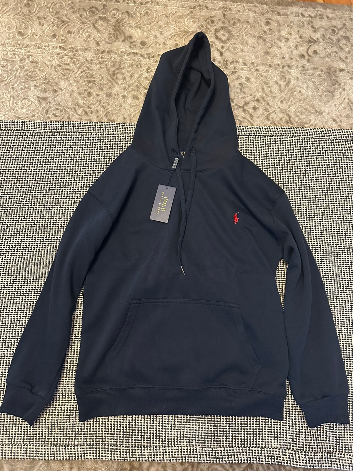 Polo ralph lauren hoodie NIEUW, Ophalen of Verzenden, Zo goed als nieuw, Maat 48/50 (M), Zwart