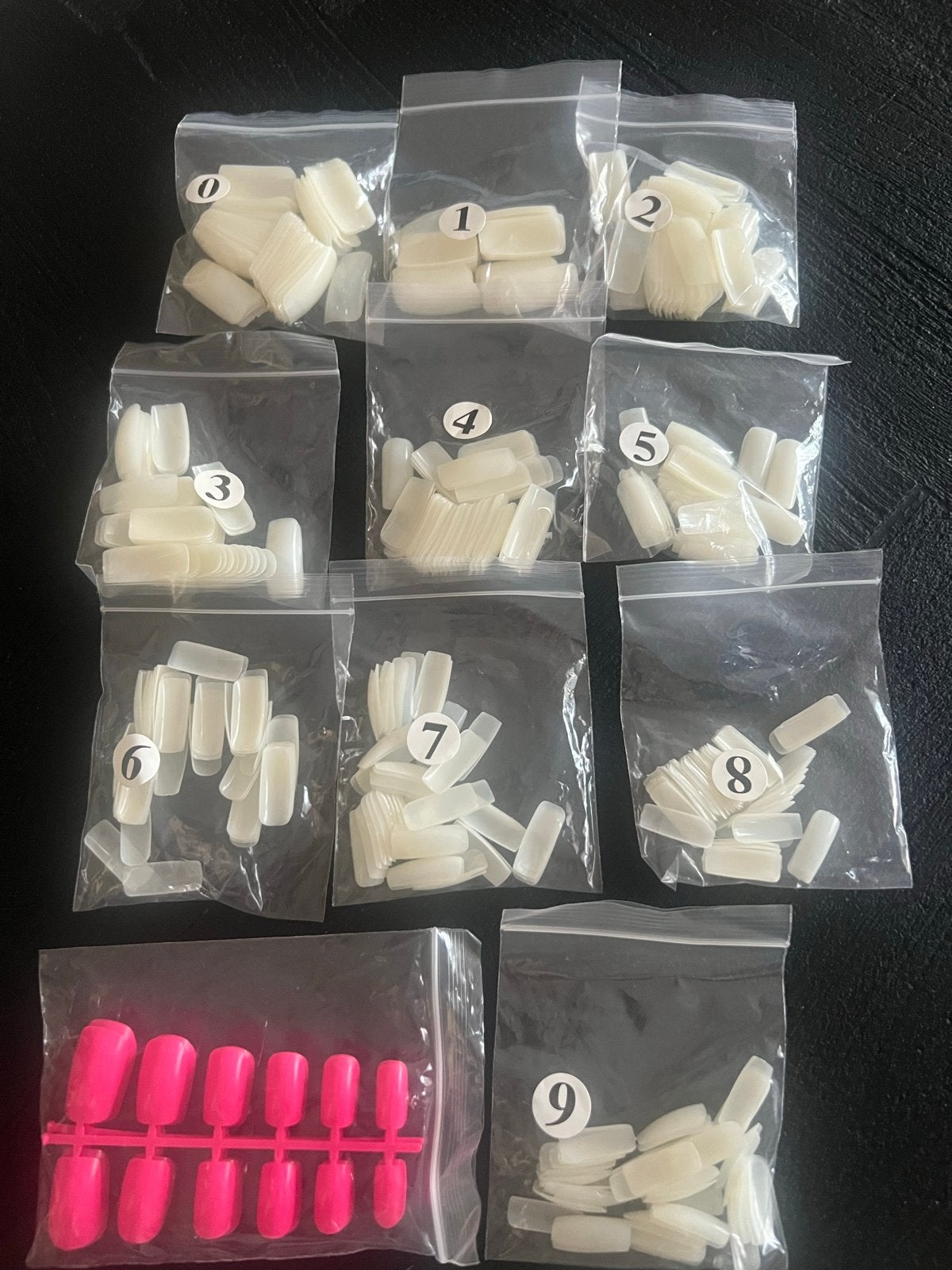 Grote set kunstnagels met roze persnagels, Ophalen of Verzenden, Nieuw, Verzorging