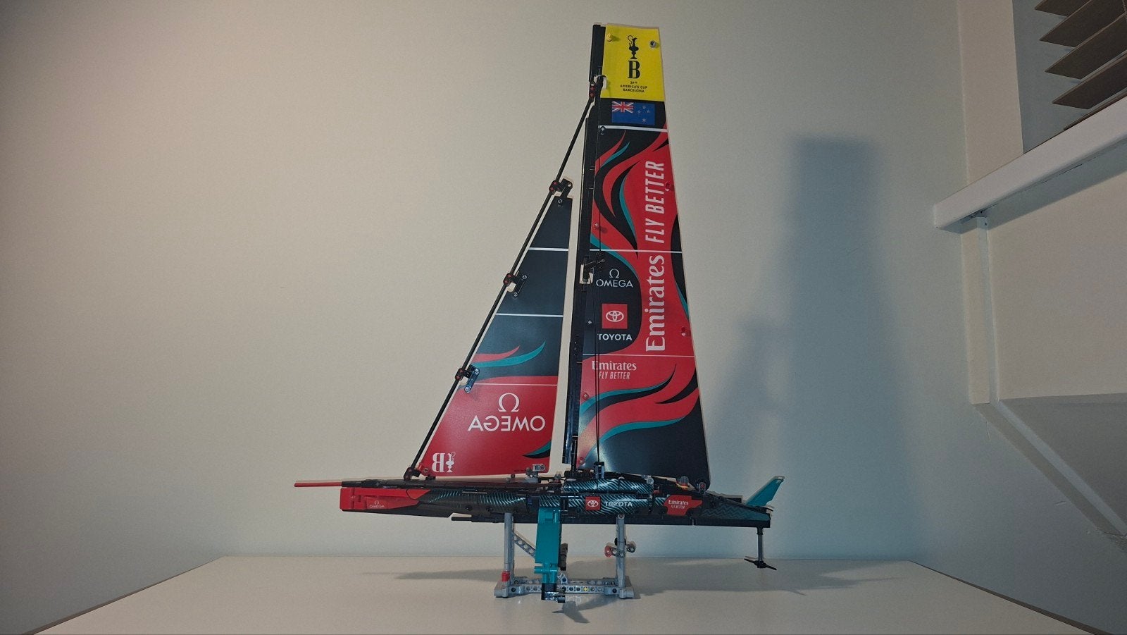 lego technic zeilboot 42174, Ophalen, Zo goed als nieuw