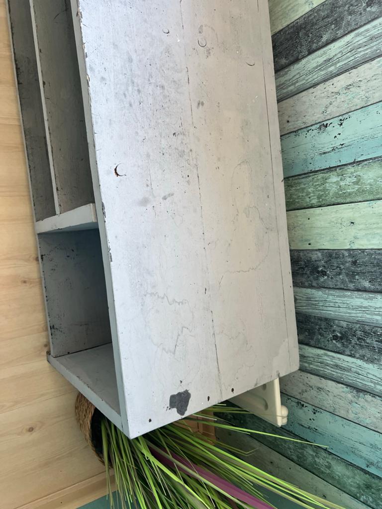 Steigerhouten kast - TV meubel / Kinderkast - Ophangbaar, Gebruikt, 100 tot 150 cm, Ophalen of Verzenden, Minder dan 100 cm