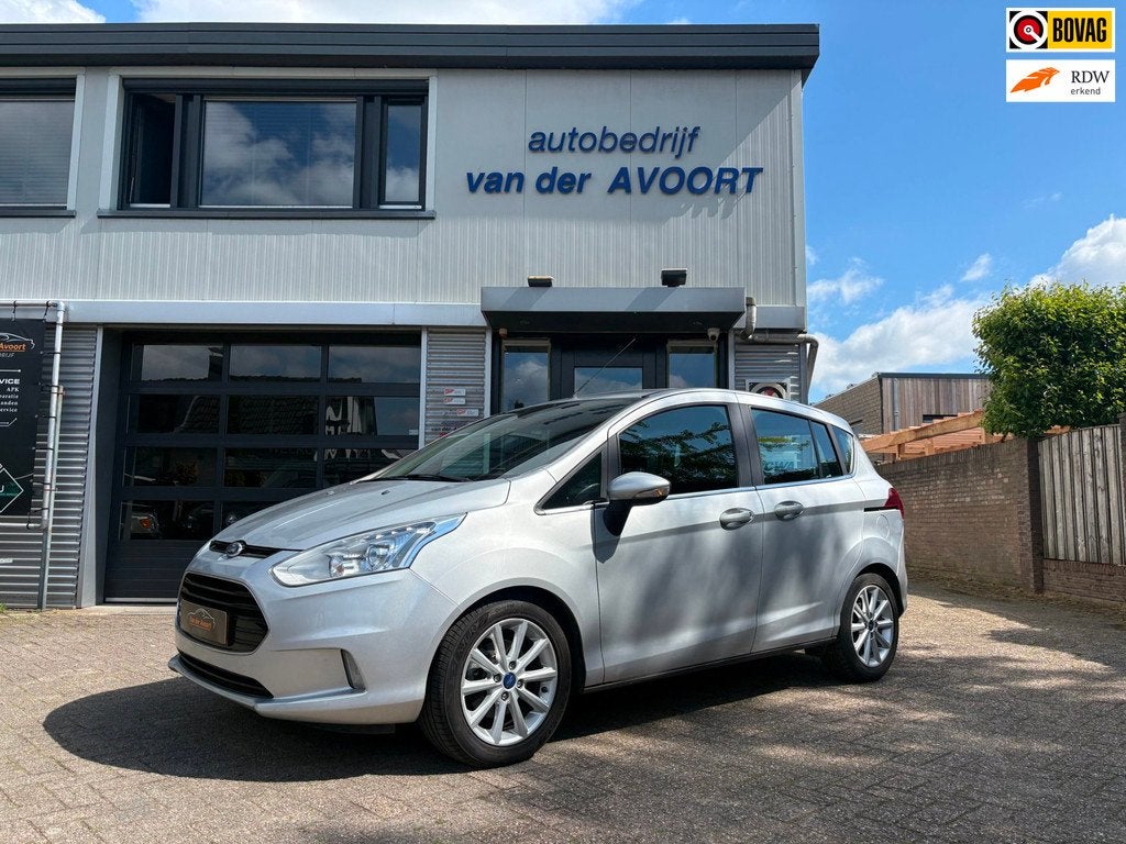 Ford B-Max 1.6 TI-VCT Titanium, Auto's, Ford, Stof, Gebruikt, Zwart, 4 cilinders