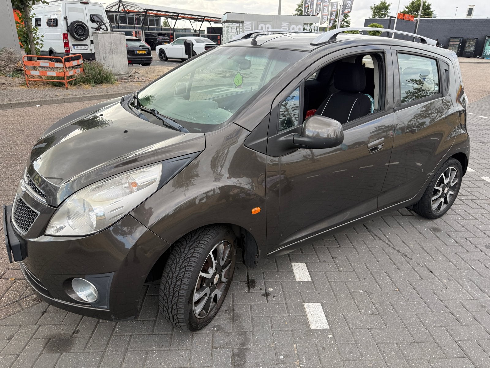 Chevrolet Spark 1.0 Bifuel 2010 Bruin, Auto's, Chevrolet, Voorwielaandrijving, 839 kg, 4 cilinders, Bruin