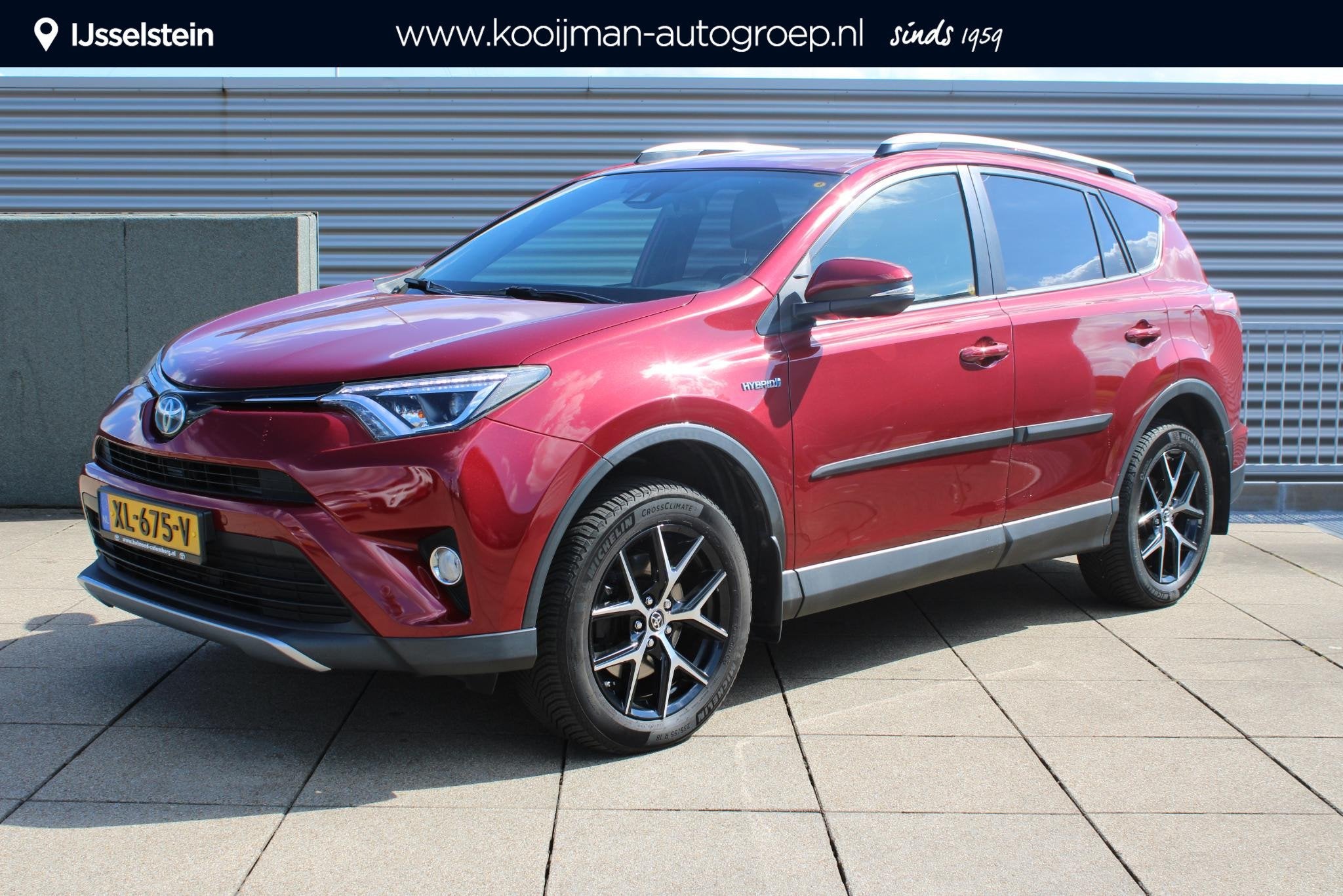 Toyota RAV4 2.5 Hybrid Dynamic Plus TREKHAAK, NAVIGATIE BEAR, Stof, Gebruikt, Euro 6, 1650 kg