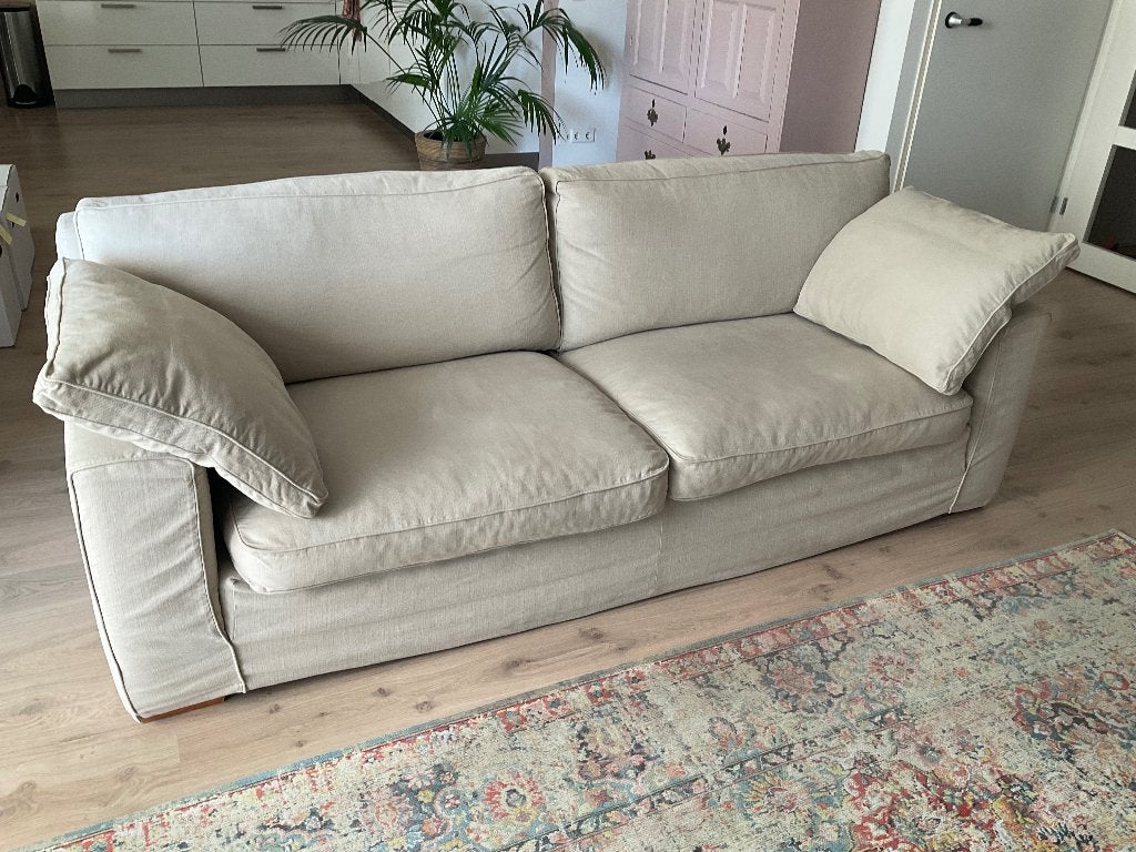 Zitbank, Huis en Inrichting, Banken | Bankstellen, Ophalen, Gebruikt, Driepersoons, 75 tot 100 cm