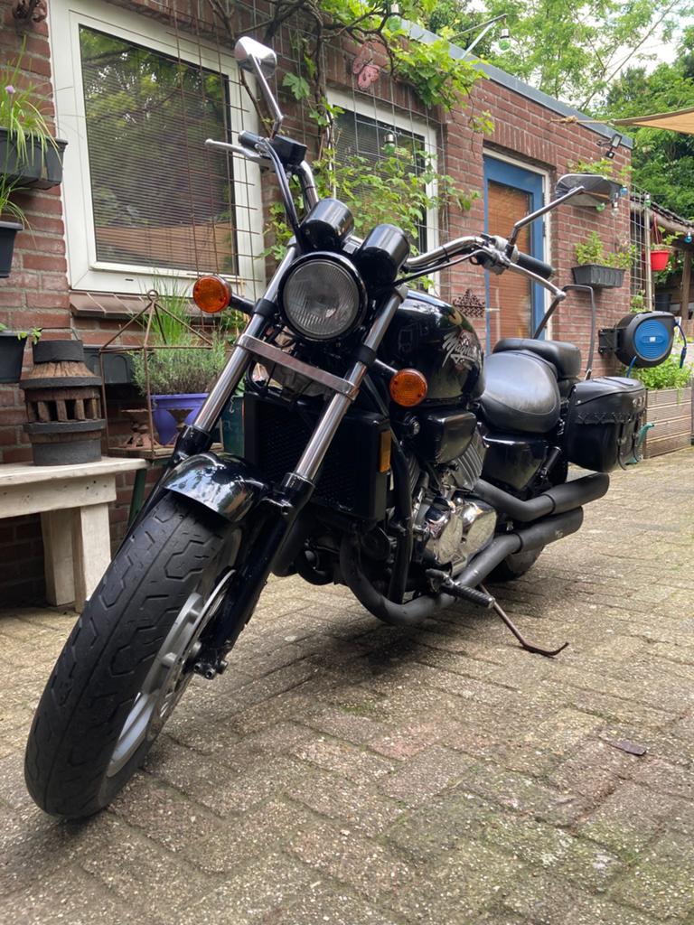 Honda Magna 750cc V-FOUR 1995 made in USA, 750 cc, 4 cilinders, Chopper, Gebruikt