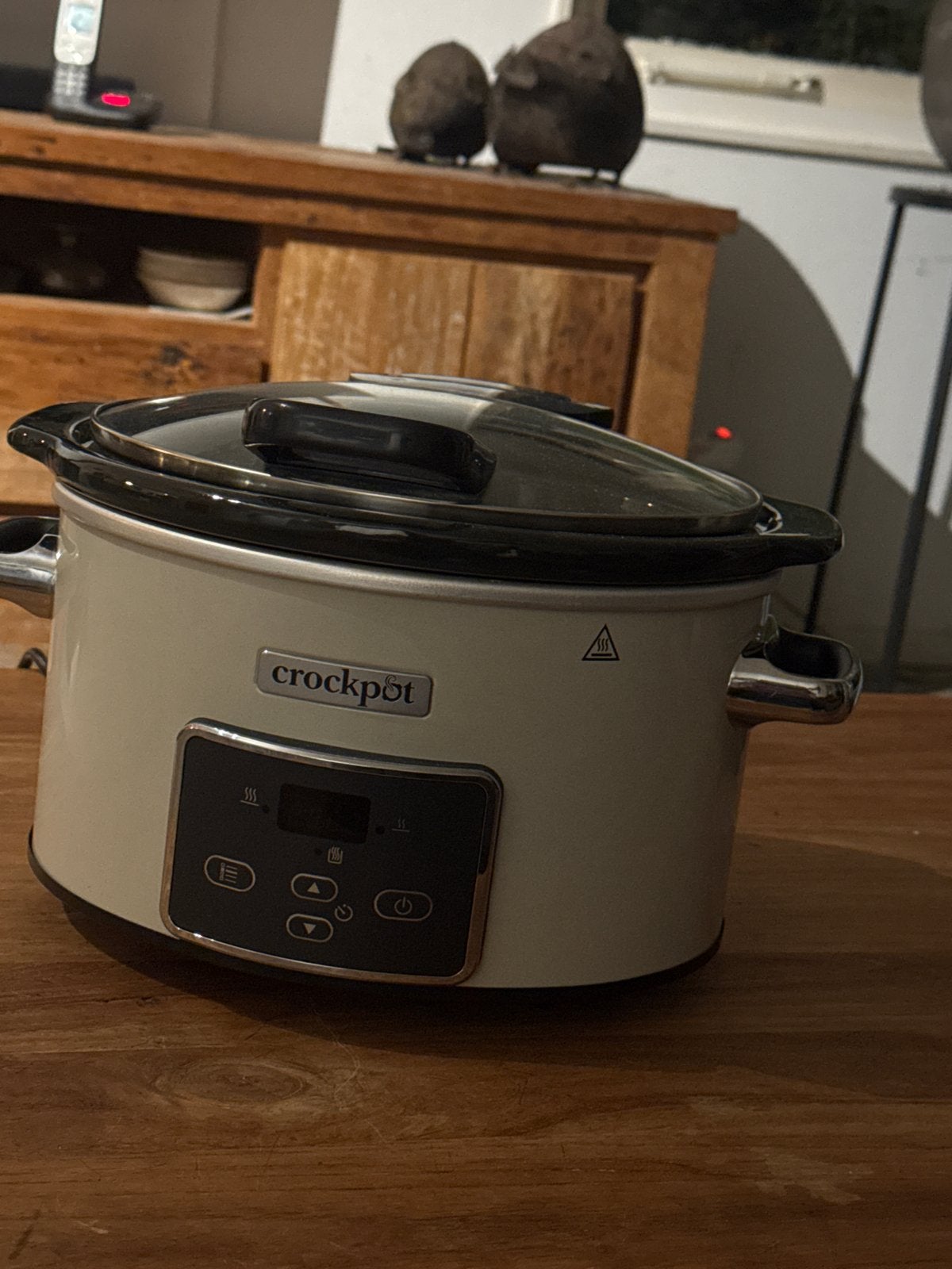 Crockpot CSC060 Slowcooker - Perfect voor heerlijke maaltijd, Witgoed en Apparatuur, Ophalen of Verzenden, Timer, Zo goed als nieuw
