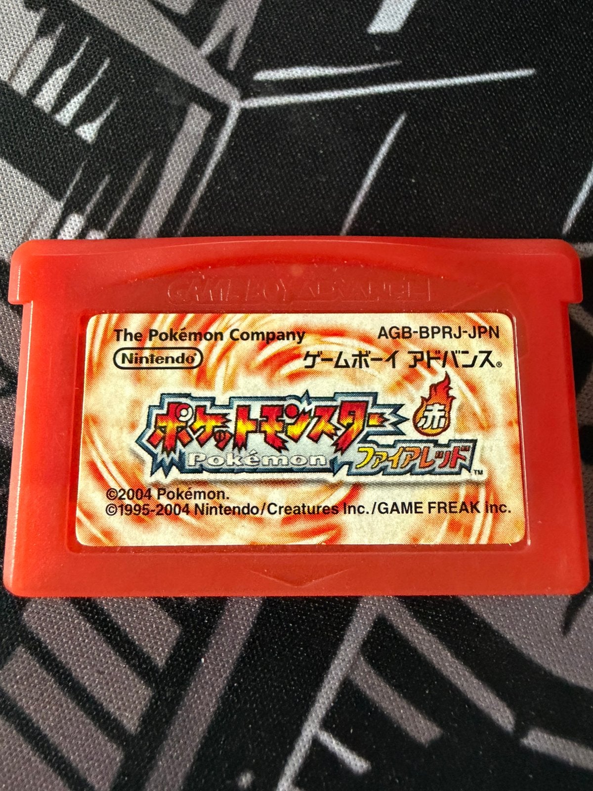 Pokémon FireRed Game Boy Advance (Japanse versie), Gebruikt, 1 speler, Ophalen of Verzenden, Role Playing Game (Rpg)