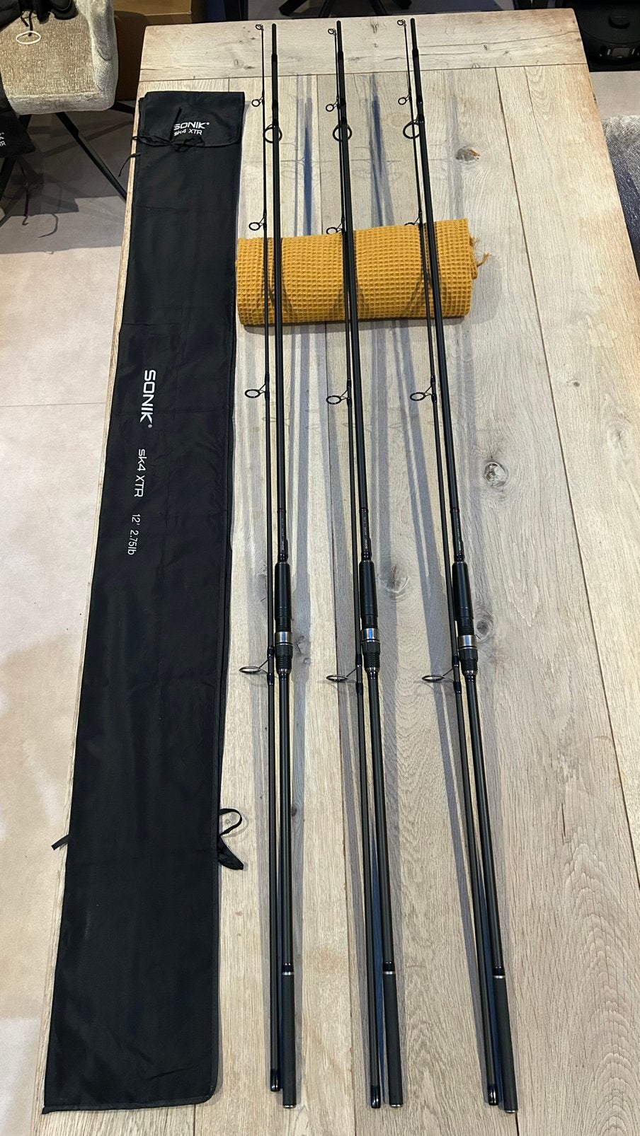 Sonik XTR SK4  karperhengels 2.75lbs #Nieuwstaat#, Ophalen, Zo goed als nieuw, Werphengel