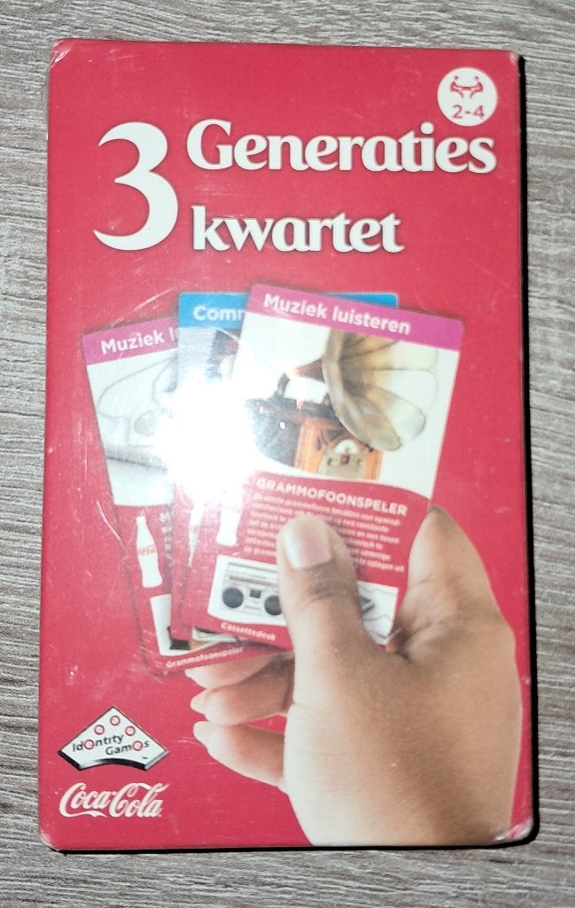 Nieuw kaartspel / Kwartet van Coca cola, Ophalen of Verzenden, Nieuw, Kwartet(ten)