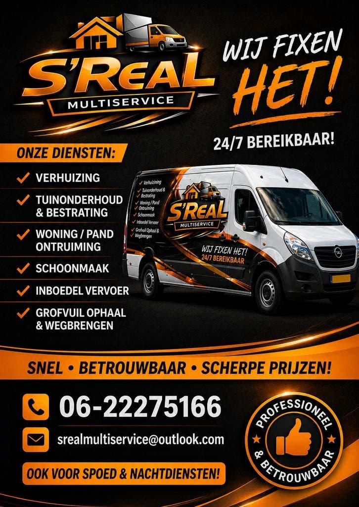 Verhuizingen en meer, Diensten en Vakmensen, Verhuizers en Opslag