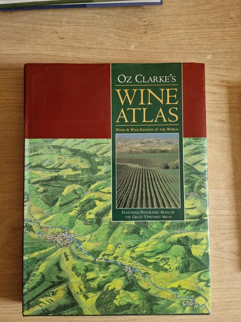 Oz Clarke's Wine Atlas - Wijnatlas van de Wereld, Gelezen, Overige atlassen, 2000 tot heden, Ophalen of Verzenden