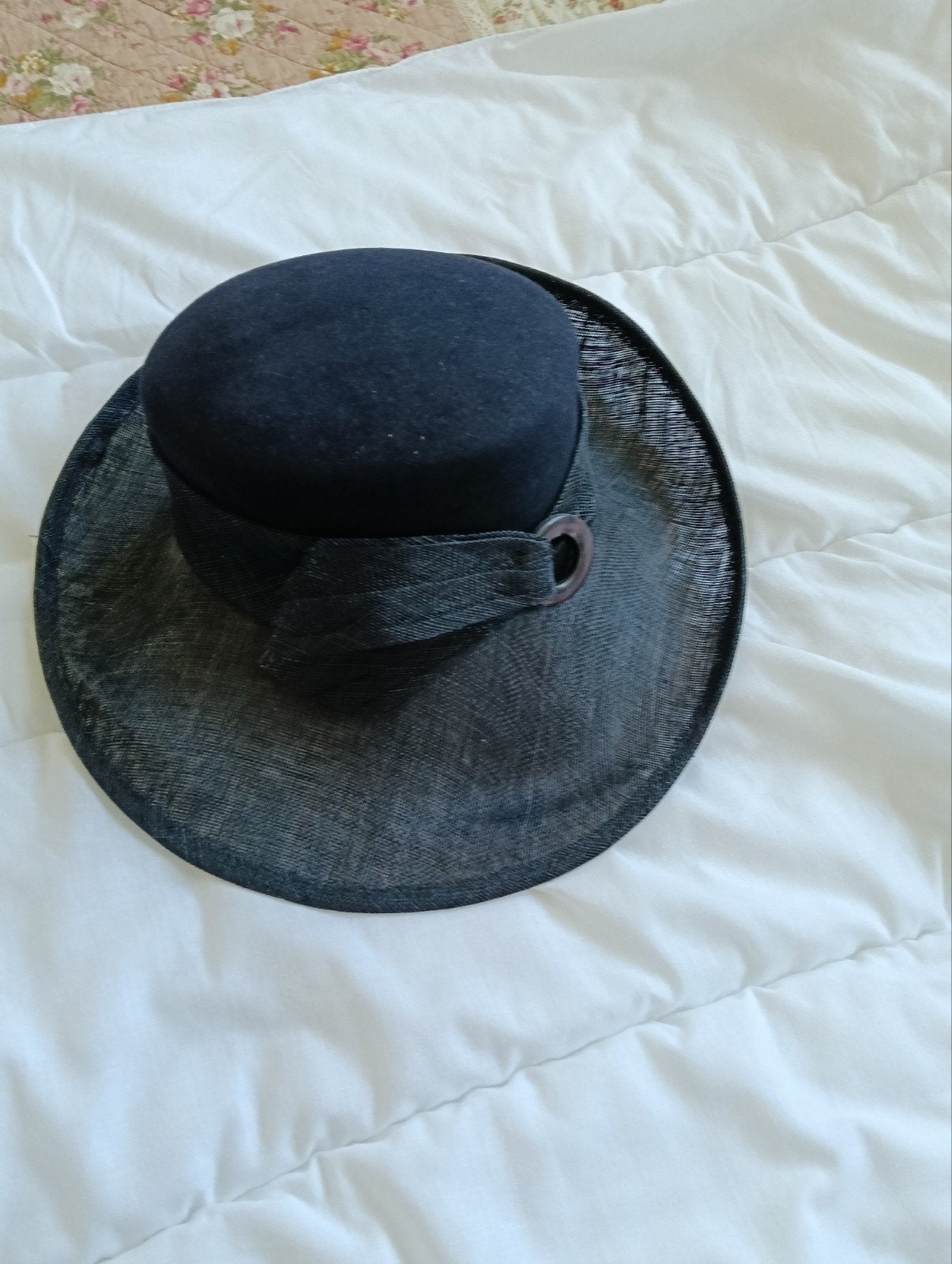 Dames hoeden, Ophalen of Verzenden, Zo goed als nieuw, 58 cm (L, 7¼ inch) of meer, Hoed