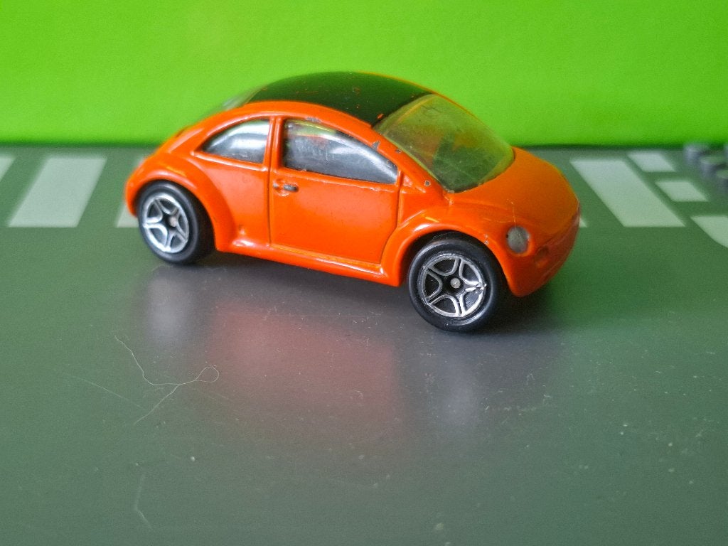 Matchbox - Volkswagen New Beetle Concept [oranje] 1/61, Ophalen of Verzenden, Gebruikt, Auto