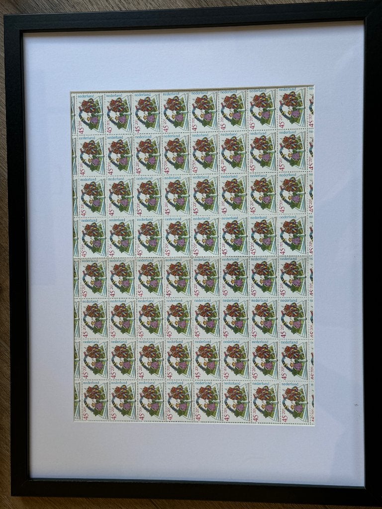 1980 kinderzegels 10x10 ongestempeld P0847-01, Ophalen of Verzenden, Ets, 1950 - 1999