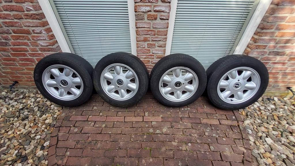 Originele 15'' lichtmetalen velgen Opel Omega, Auto diversen, Overige Auto diversen, Ophalen
