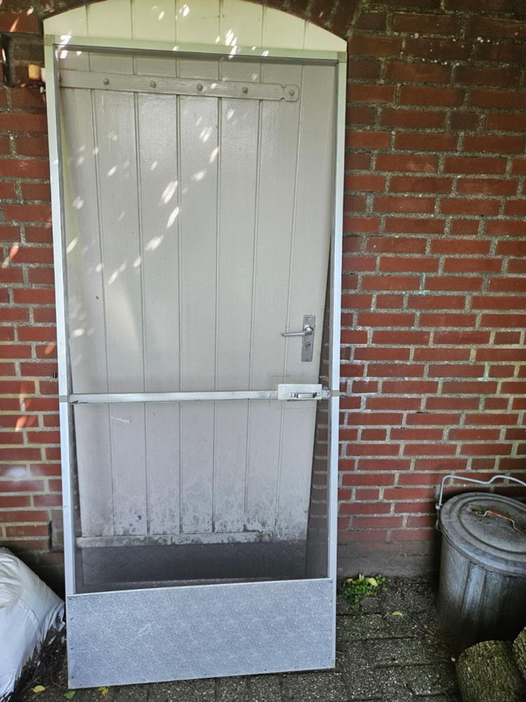 Hordeur 2x0.88m, Doe-het-zelf en Verbouw, Deuren en Horren, Ophalen, Hordeur, 200 tot 215 cm