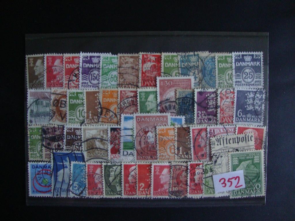 denemarken, Verzenden, Denemarken, Gestempeld