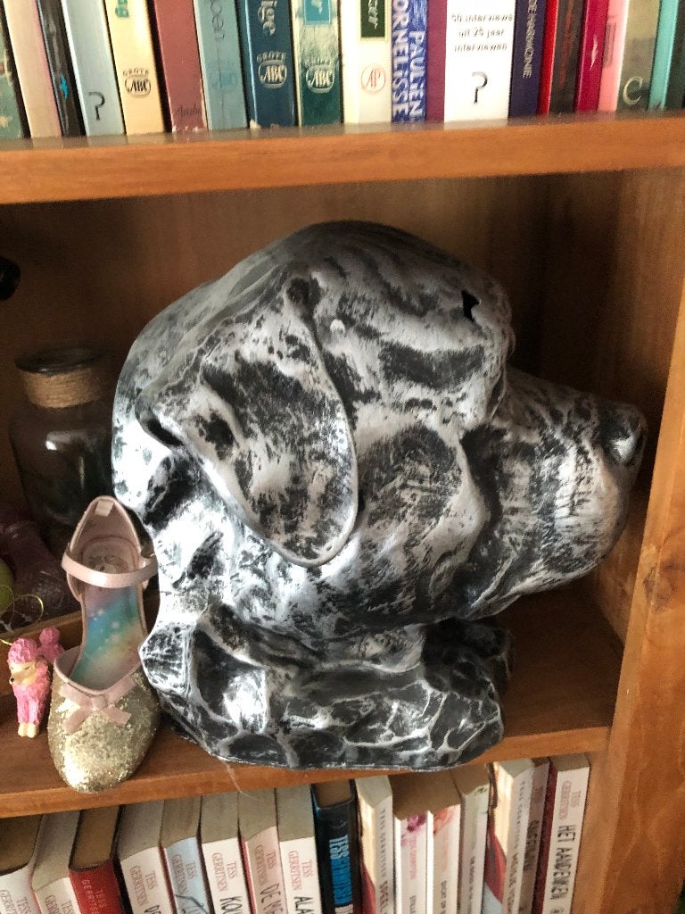 hondenkop beeld, Ophalen, Zo goed als nieuw, Dier
