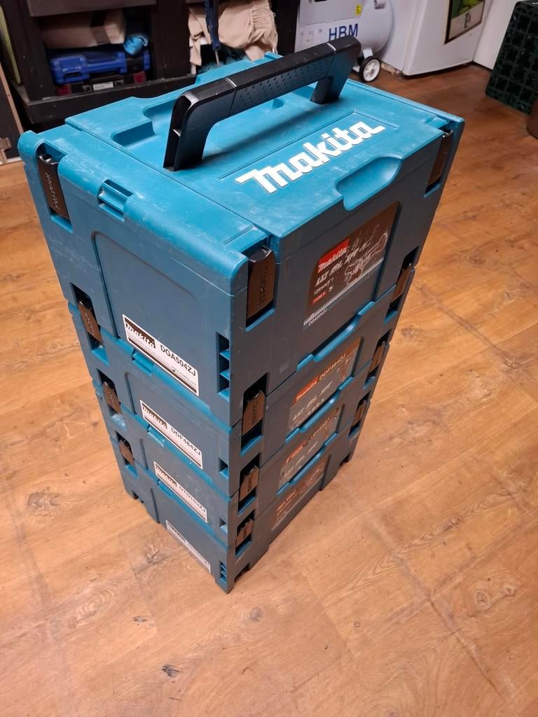 Makita MBox 2 / 3 Koffers - Gereedschapskoffers, Ophalen of Verzenden, Gebruikt
