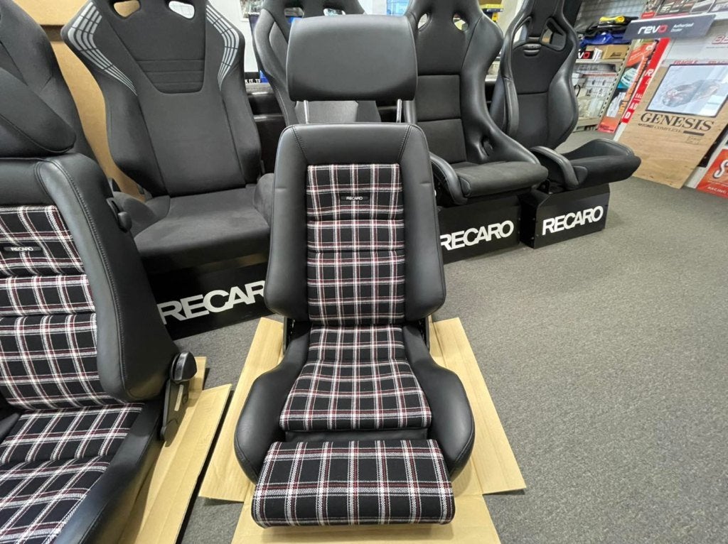 Recaro Classic LX Leder caro zwart kuipstoel sportstoel, Auto diversen, Tuning en Styling, Ophalen of Verzenden