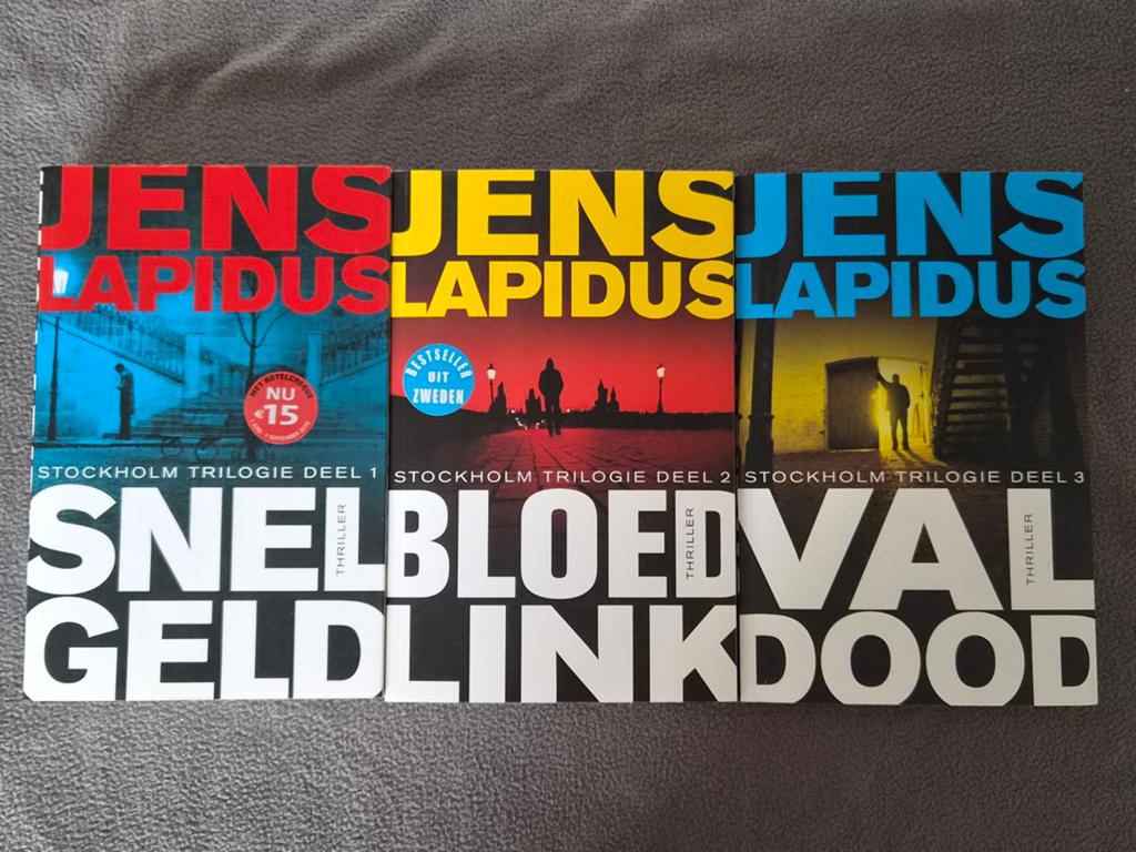 Jens Lapidus Stockholm Trilogie, Ophalen of Verzenden, Zo goed als nieuw, Jens Lapidus, Scandinavië