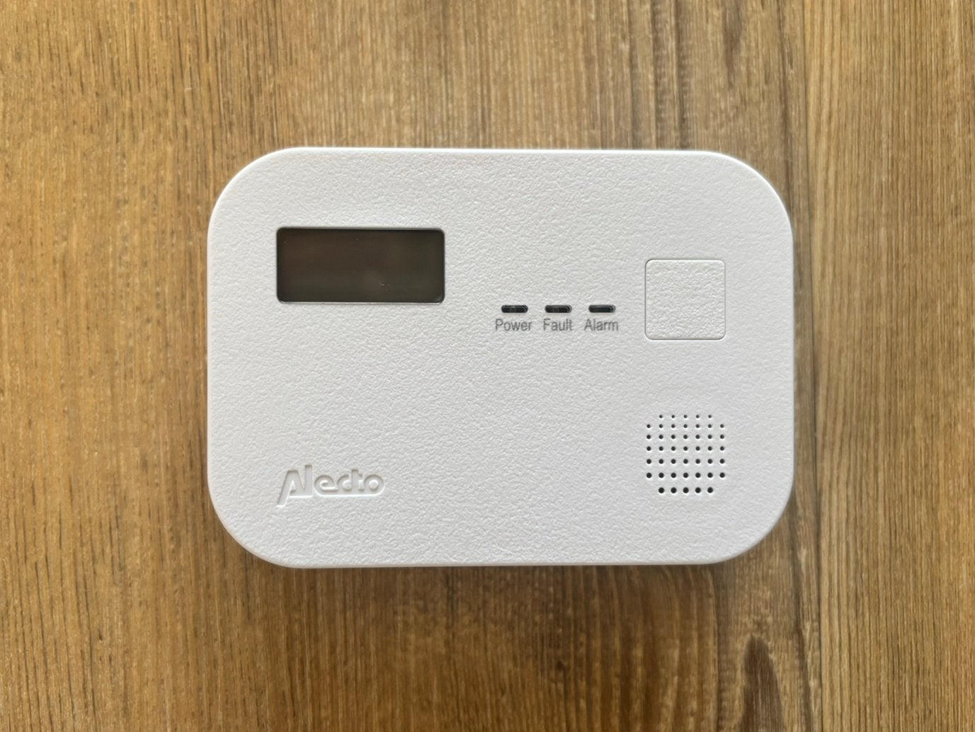 Alecto COA3910 koolmonoxidemelder zgan, Detector, Sensor of Melder, Ophalen of Verzenden, Zo goed als nieuw, Overige soorten