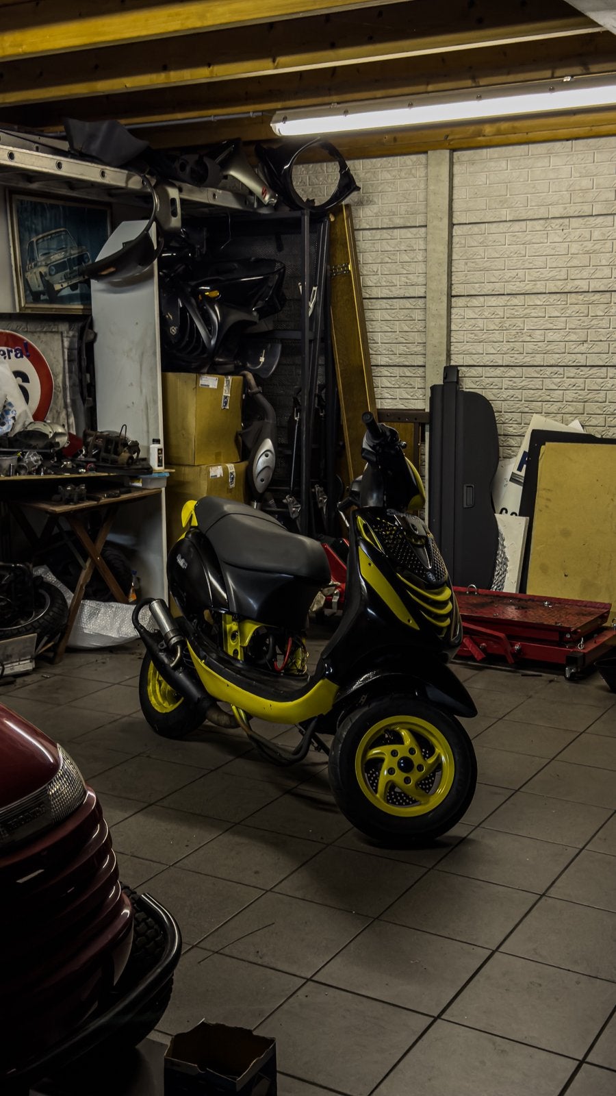 Piaggio Zip SP Stage 6 circuit, Fietsen en Brommers, Ophalen, Zo goed als nieuw, Zip