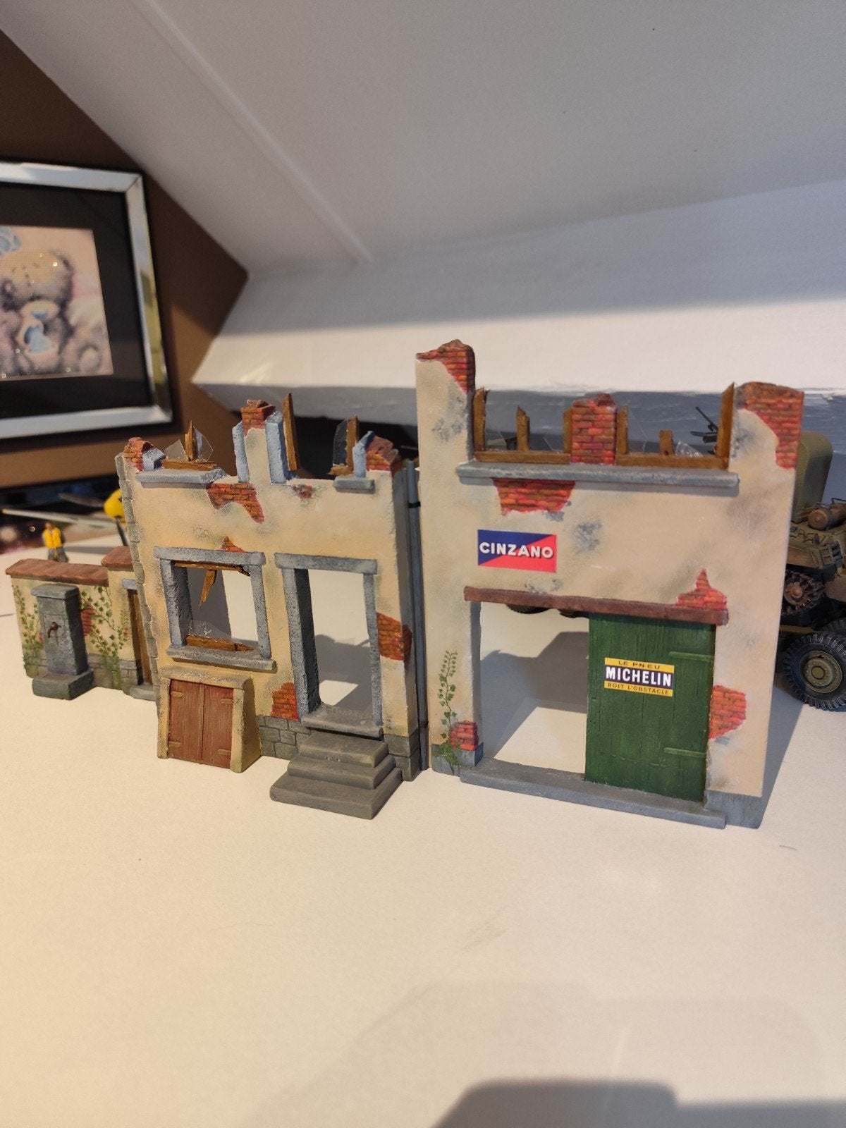 Verlinden street houses, Ophalen of Verzenden, Zo goed als nieuw, 1:35 tot 1:50