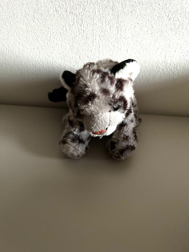 Wild Republic sneeuwluipaard knuffel, Overige merken, Overige karakters, Overige typen, Grijs