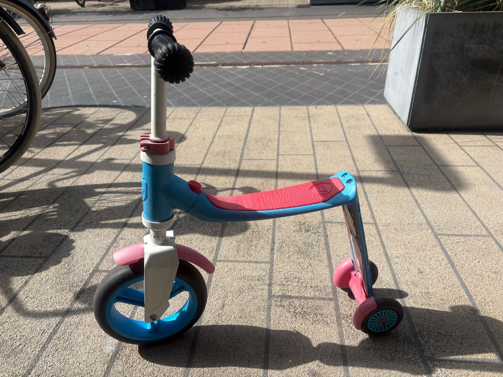 Scoot & Ride Highwaykick 1 - Loopfiets en Step in één, Ophalen of Verzenden, Gebruikt, Overige typen