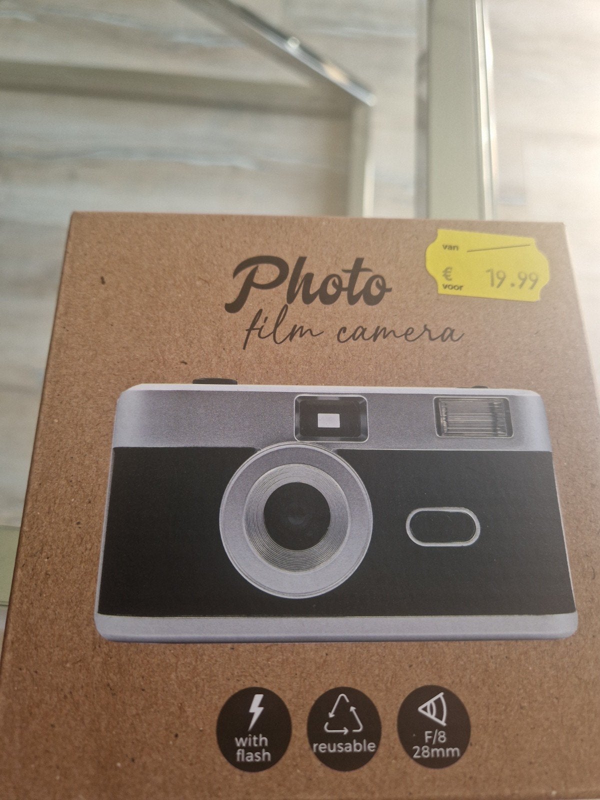 Nieuwe herbruikbare camera, Ophalen of Verzenden, Nieuw, Compact, Overige Merken