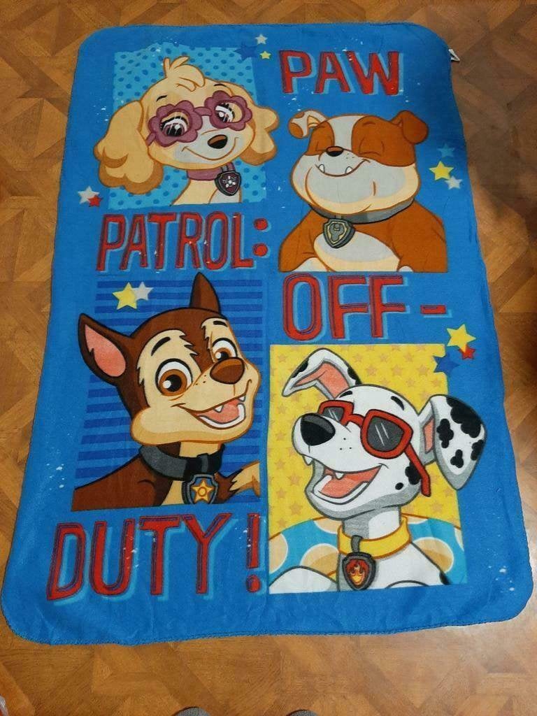 Paw Patrol fleece deken 100x150 cm Nieuw, Nieuw, Ophalen of Verzenden, Deken of Dekbed, Overige doeleinden