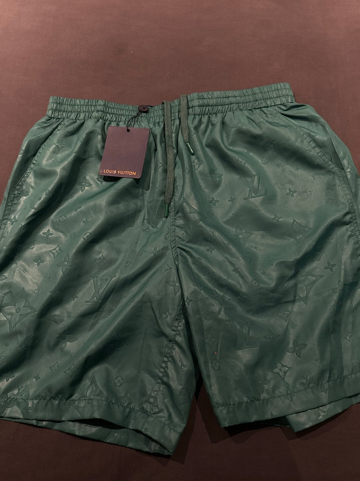 Louis Vuitton Zwemshort Monogram Groen XL, Kleding | Heren, Badmode en Zwemkleding, Ophalen of Verzenden, Maat 56/58 (XL), Groen