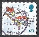 Engeland Michel 1966 + 1968 + 1969 + 1970 (kerst), Ophalen of Verzenden, Gestempeld