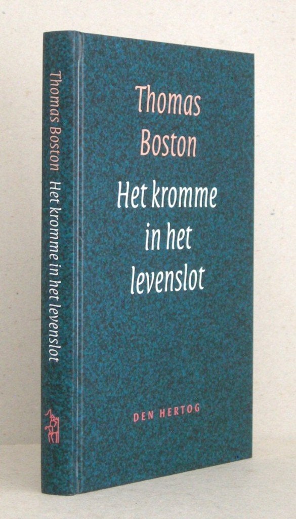 Thomas Boston: Het kromme in het levenslot., Thomas Boston, Christendom | Protestants, Ophalen of Verzenden, Zo goed als nieuw
