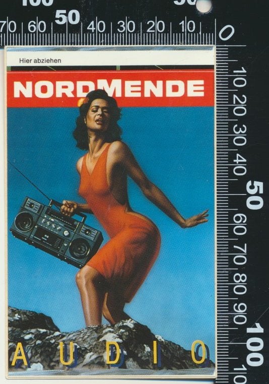 Sticker: Nordmende - Audio, Verzenden, Zo goed als nieuw, Bedrijf of Vereniging