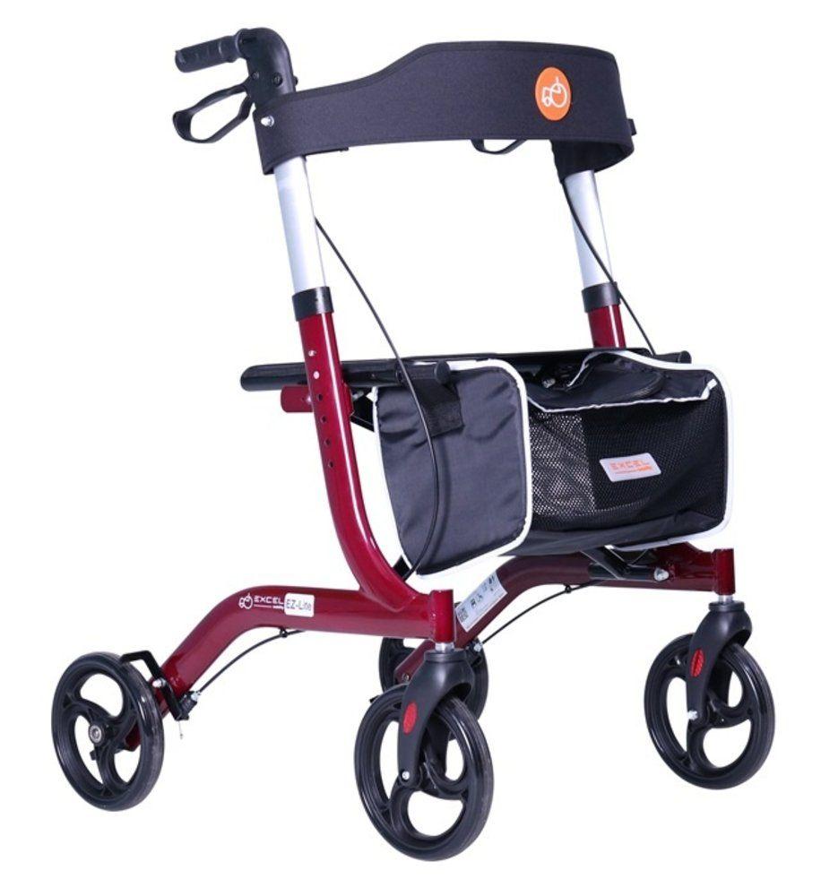 Rollator EZ Lite aanbieding inklapbaar lichtgewicht NIEUW, Diversen, Rollators, Ophalen of Verzenden, Opvouwbaar, Nieuw