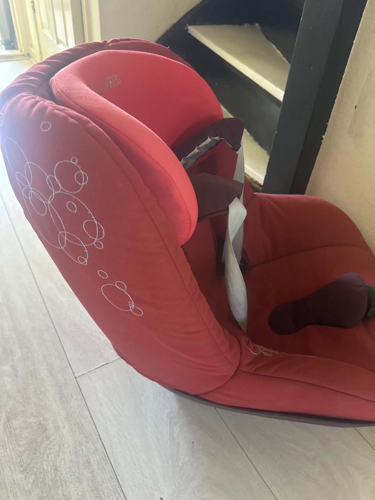 Maxi-Cosi Baby- en Autostoel met FamilyFix Base, Ophalen, Gebruikt, 0 t/m 18 kg, Zijbescherming