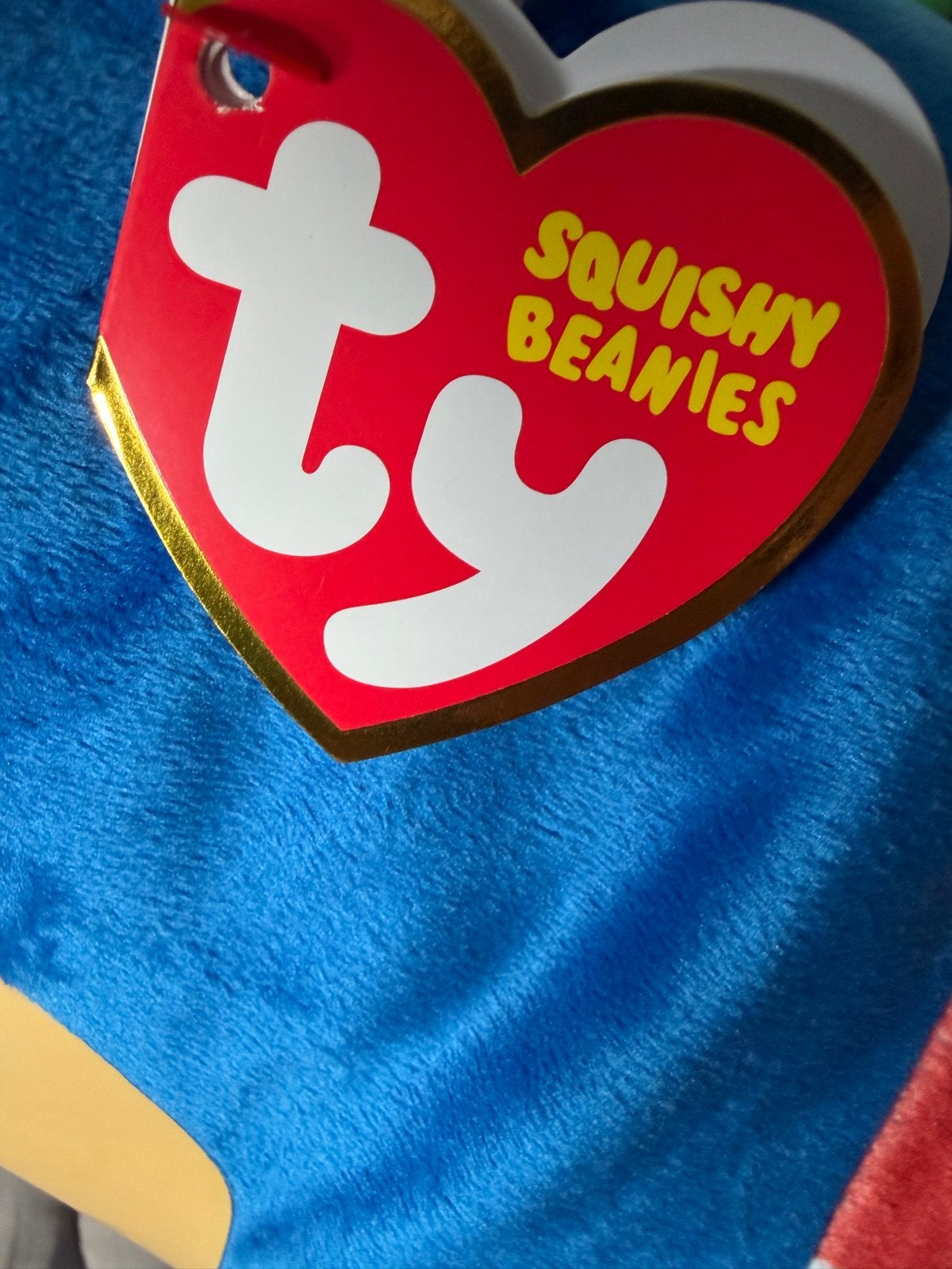 Nieuwe Captain America Squishy Beanie Knuffel, Overige karakters, Overige typen, Blauw, Nieuw