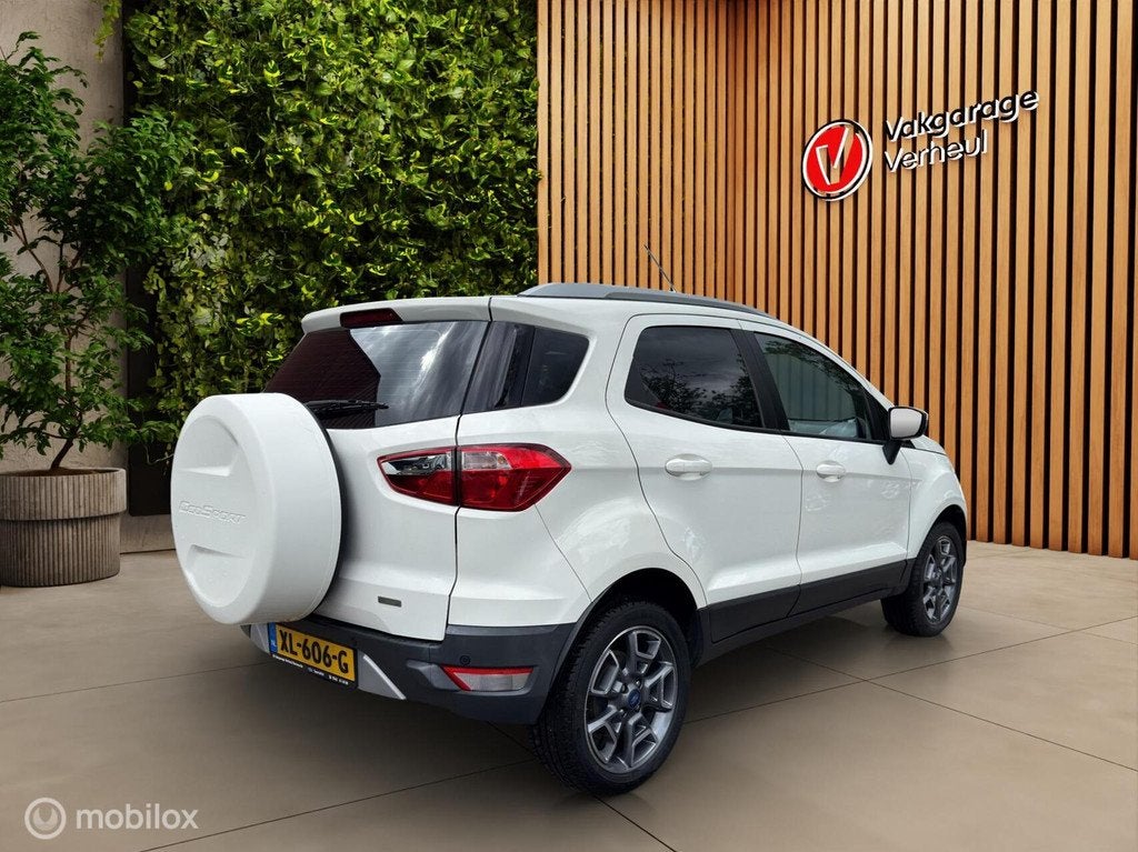 Ford EcoSport 1.0 EcoBoost Titanium|125Pk|Clima|Cruise, Auto's, Ford, Voorwielaandrijving, Euro 5, 125 pk, Gebruikt