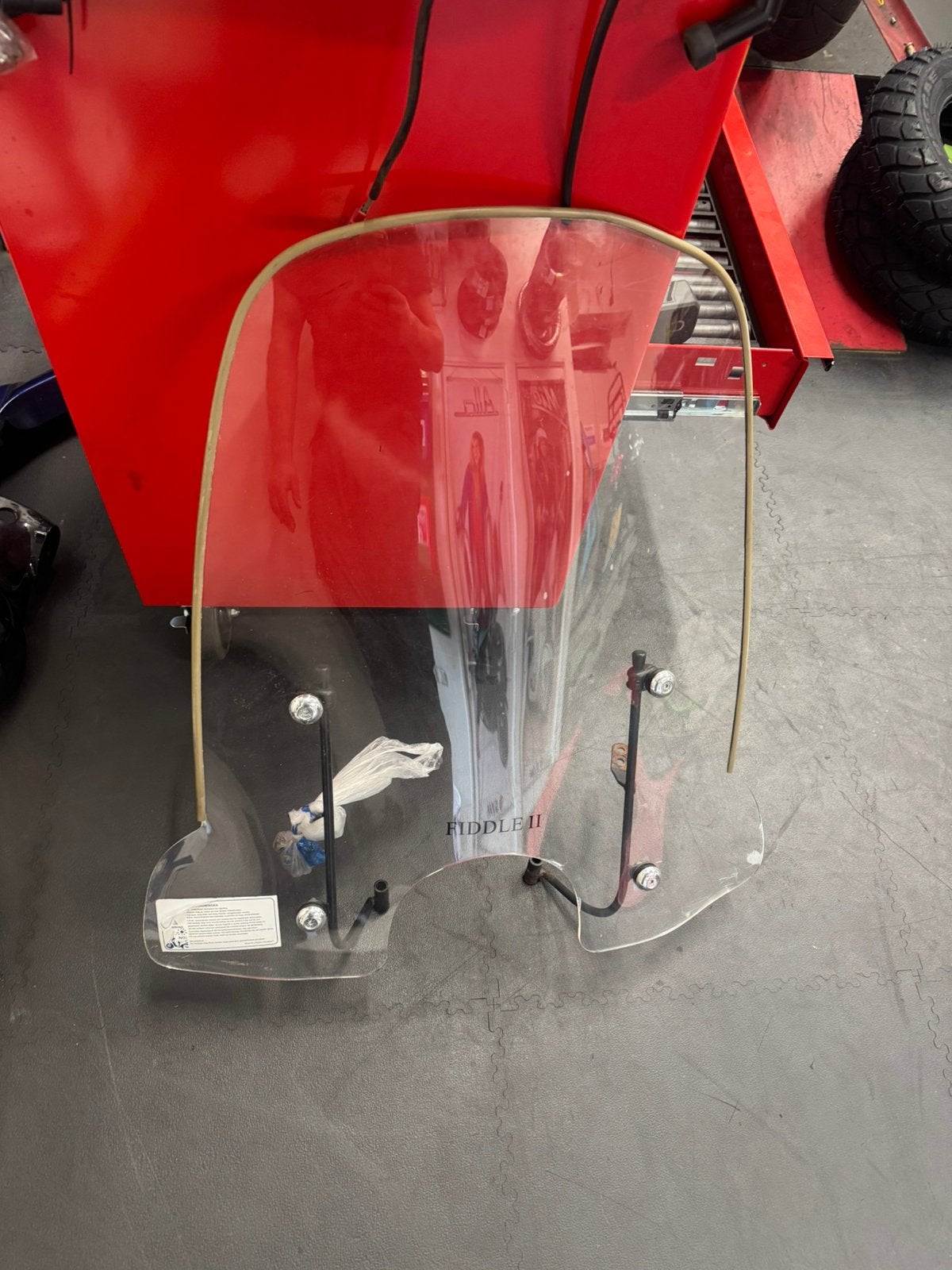 sym fiddle windscherm met bevestiging, Fietsen en Brommers, Ophalen of Verzenden, Benzine, Overige modellen