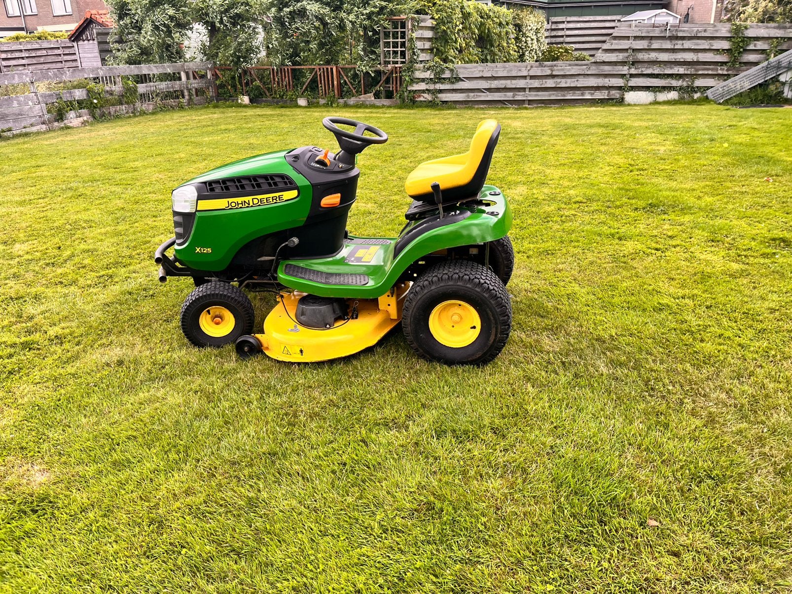 John Deere X125, Tuin en Terras, Ophalen, Gebruikt, 90 tot 120 cm