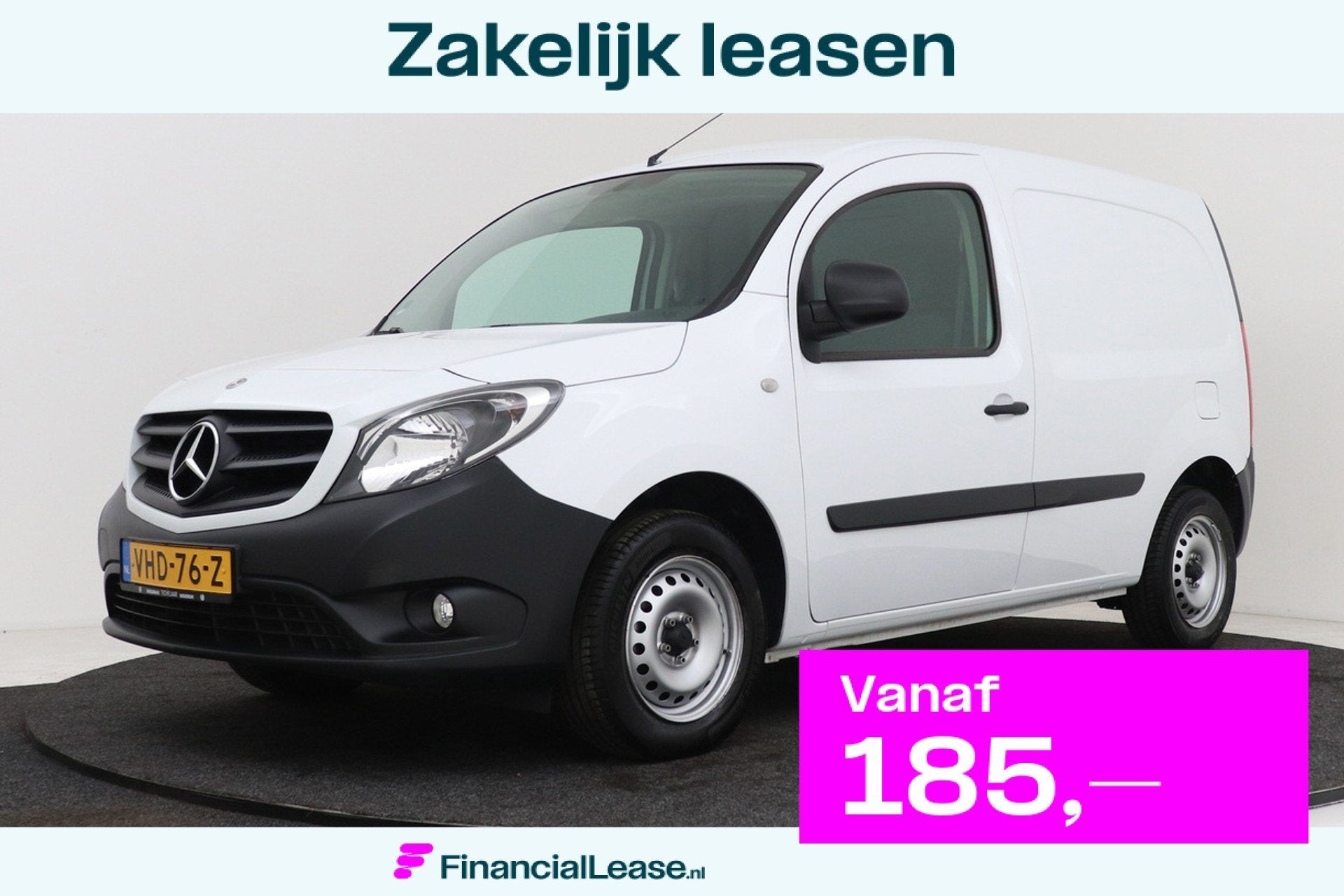 Mercedes-Benz Citan 108 CDI | Org NL | Airco | 52.000KM! | B, Voorwielaandrijving, Stof, Gebruikt, 4 cilinders