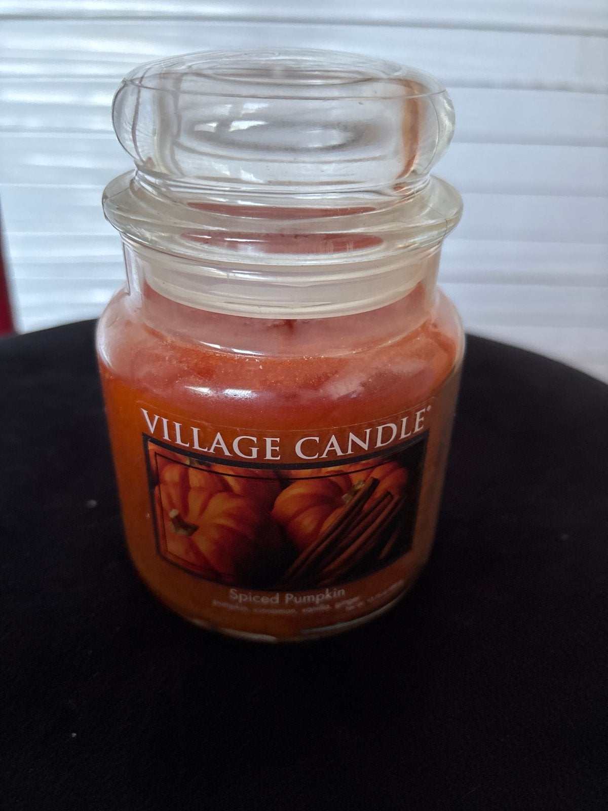 Village Candle Spiced Pumpkin - Warme Herfstgeur Kaars, Overige merken, Oranje, Ophalen of Verzenden, Kaars