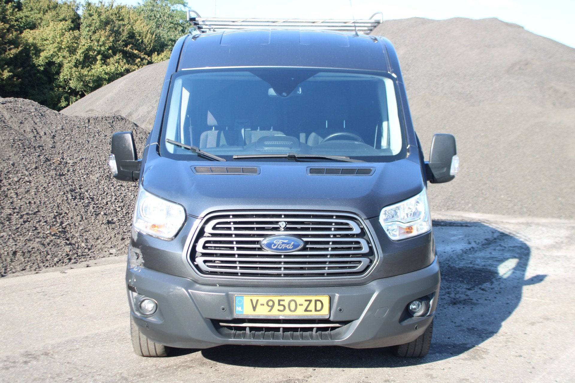 Ford Transit 350 2.0 TDCI L3H2 Trend (bj 2019), Auto's, Bestelauto's, Stof, 4 cilinders, 14 km/l, Bedrijf