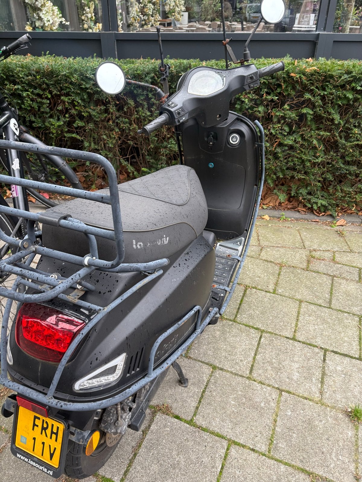 La Souris E-Scooter 2023 - Mat Zwart - Elektrisch, Ophalen of Verzenden, Gebruikt, Elektrisch, Overige merken