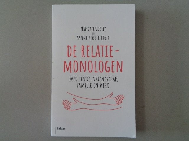 Relatiemonologen - Map Oberndorff en Sanne Kloosterboer, Sociale wetenschap, Ophalen of Verzenden, Zo goed als nieuw, Map Oberndorff en Sanne Kloosterboer