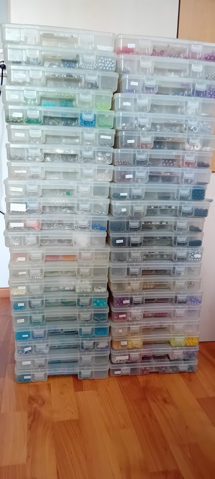 42 Dozen Kralen en Onderdelen - Grote Collectie, Hobby en Vrije tijd, Kralen en Sieraden maken, Ophalen, Nieuw, Kraal